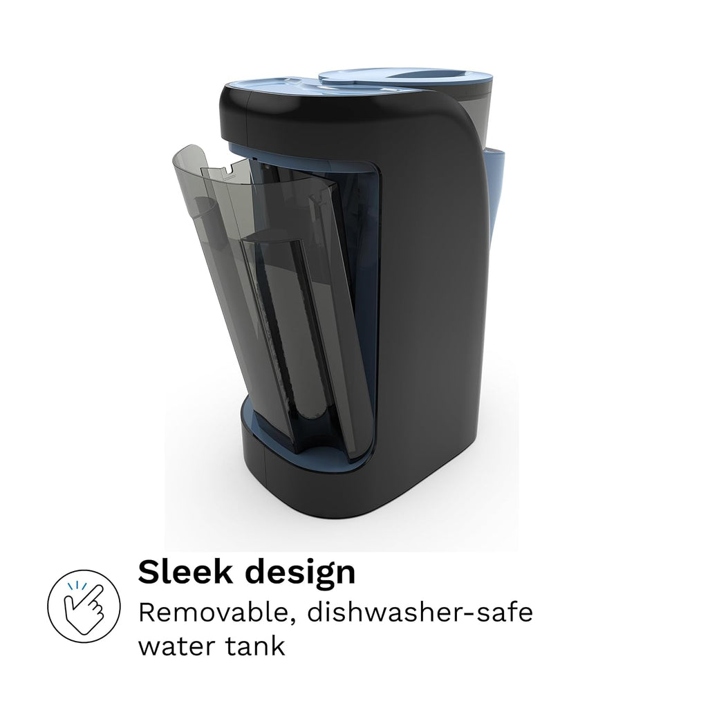 Formula Pro Advanced Formula Dispenser Machine - Automatically Mix a Warm Formula Bottle Instantly - Easily Make Bottle with Automatic Powder Blending, Slate