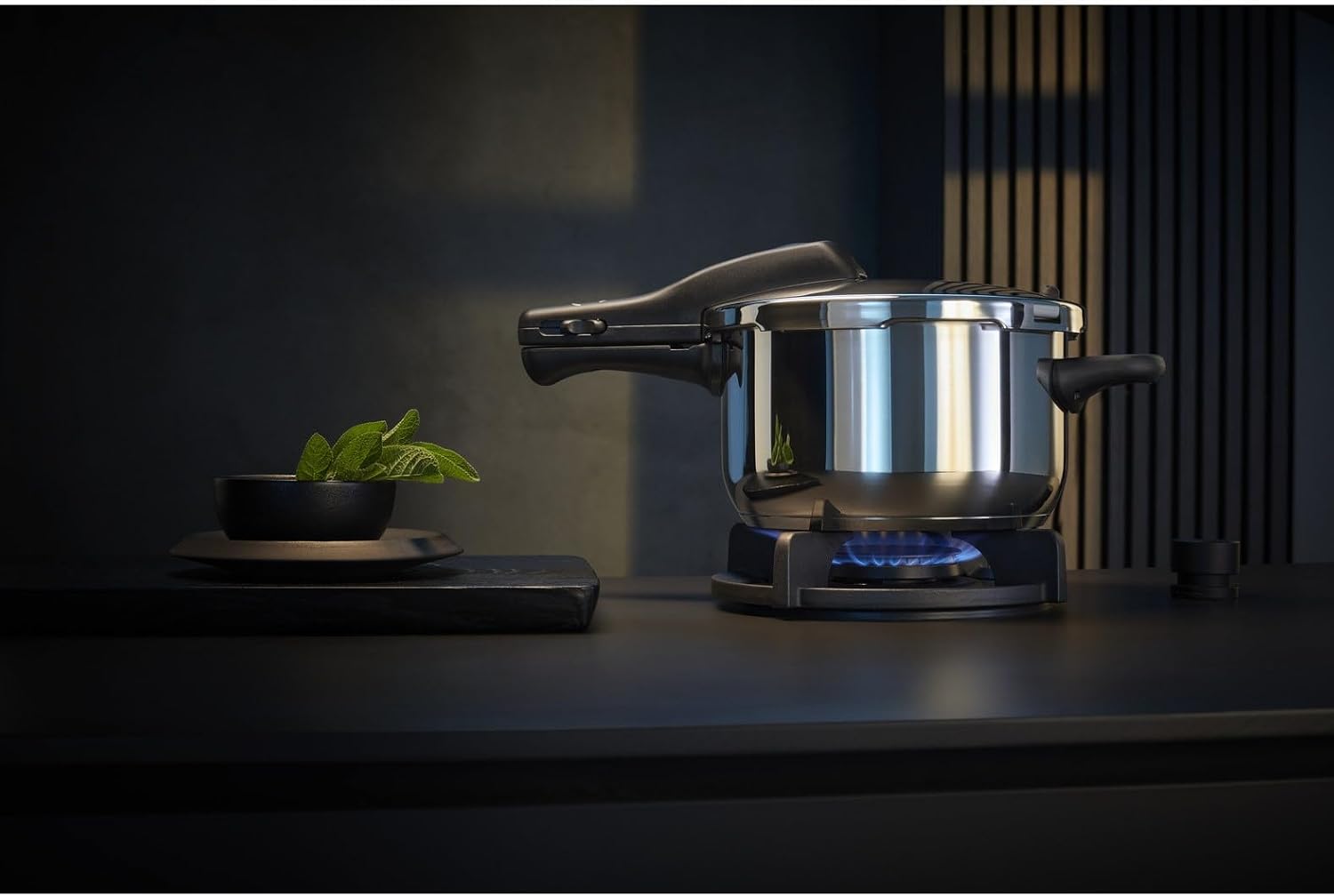 Perfect – Quick Cooker Ø 22 cm Diameter of 8 Litres and a Medium, Cromargan Stainless Steel for Induction