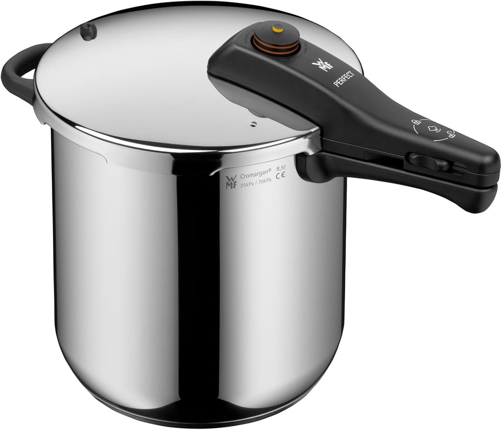 Perfect – Quick Cooker Ø 22 cm Diameter of 8 Litres and a Medium, Cromargan Stainless Steel for Induction