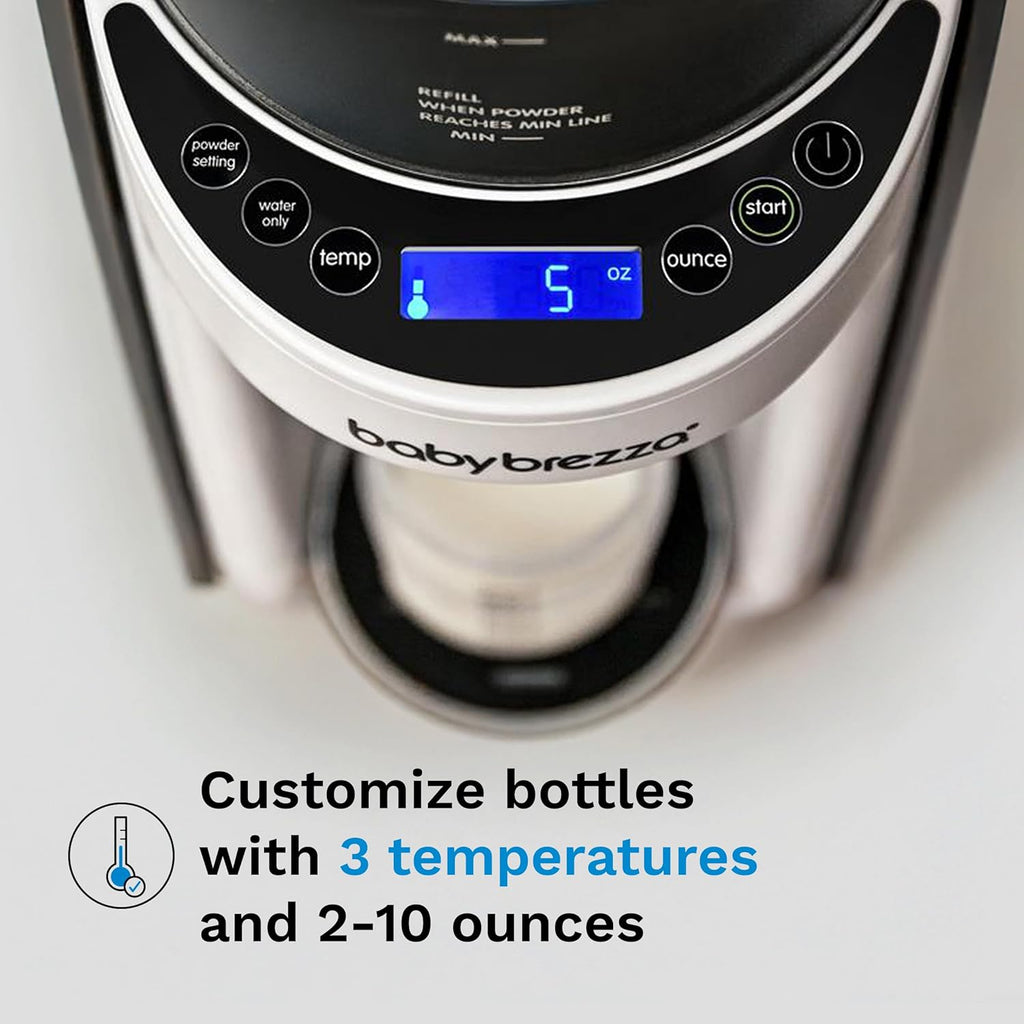Formula Pro Advanced Formula Dispenser Machine - Automatically Mix a Warm Formula Bottle Instantly - Easily Make Bottle with Automatic Powder Blending, Slate
