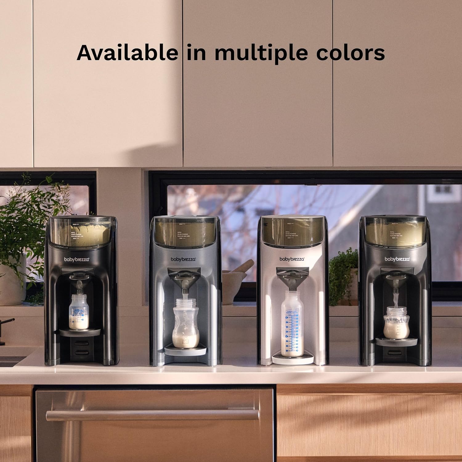 Formula Pro Advanced Formula Dispenser Machine - Automatically Mix a Warm Formula Bottle Instantly - Easily Make Bottle with Automatic Powder Blending, Slate